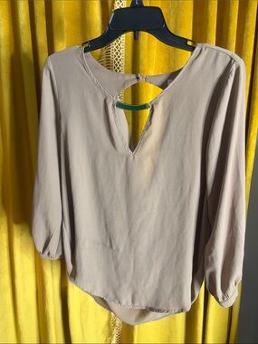 Beige Women's Blouse
